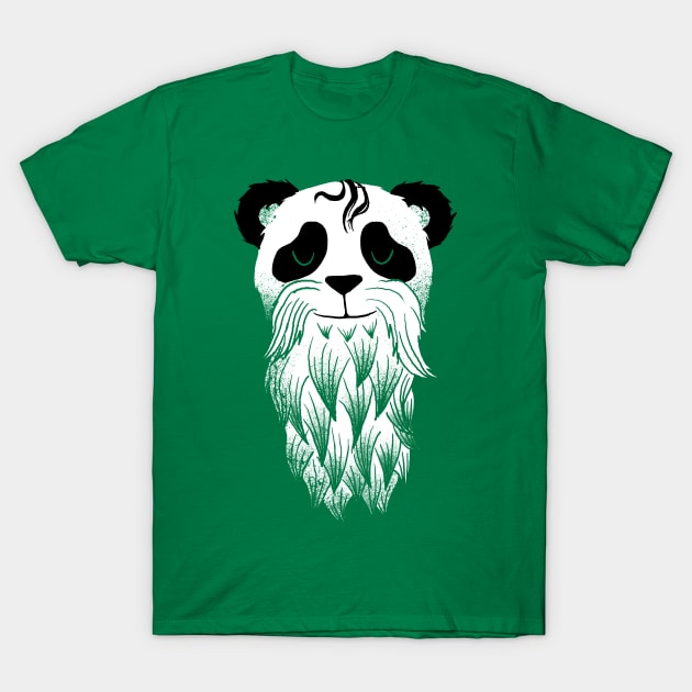 Panda Bear(d) T-Shirt by jonah block